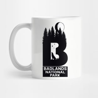 Badlands National Park South Dakota Laptop Bumper Mug